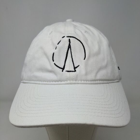 Sam Smith Men's Slideback Hat White Adjustable Embroidered Logo 100% Cotton - Picture 2 of 12